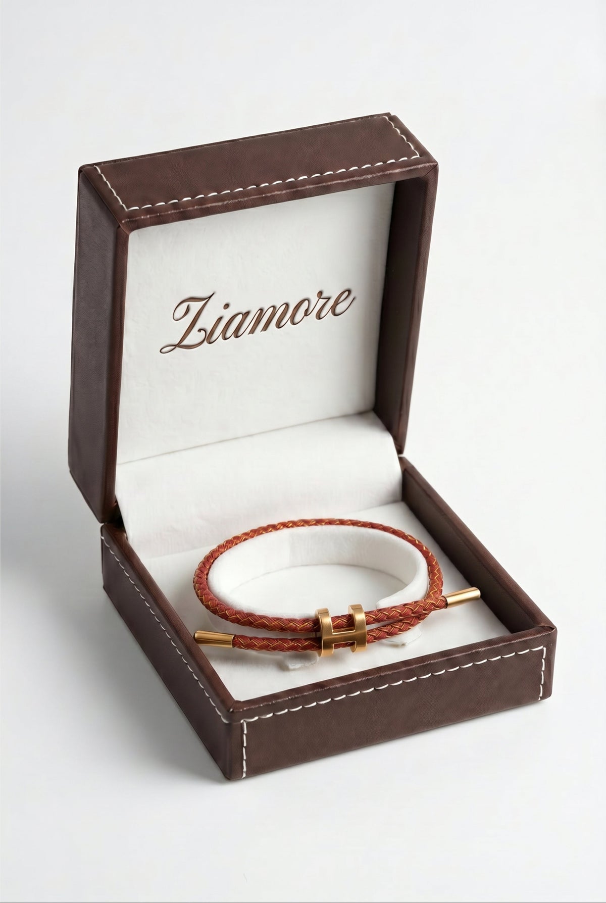 Atelier Outlet Gold Bracelet Burgundy/Gold