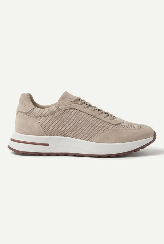 Portofino Trainer Suede Beige