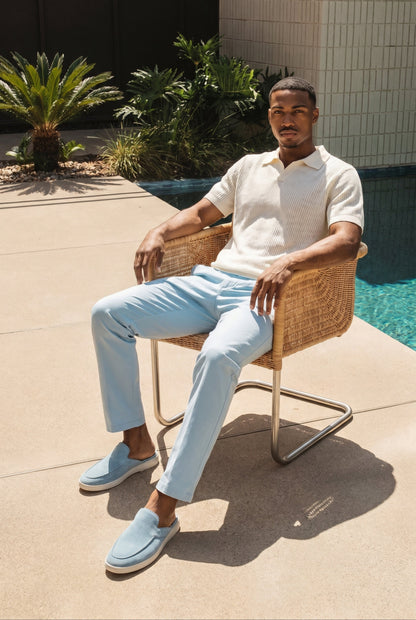 Portofino Classic Trouser Light Blue