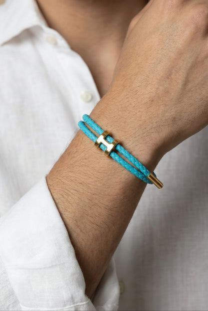 Atelier Outlet Gold Bracelet Turquoise/Gold