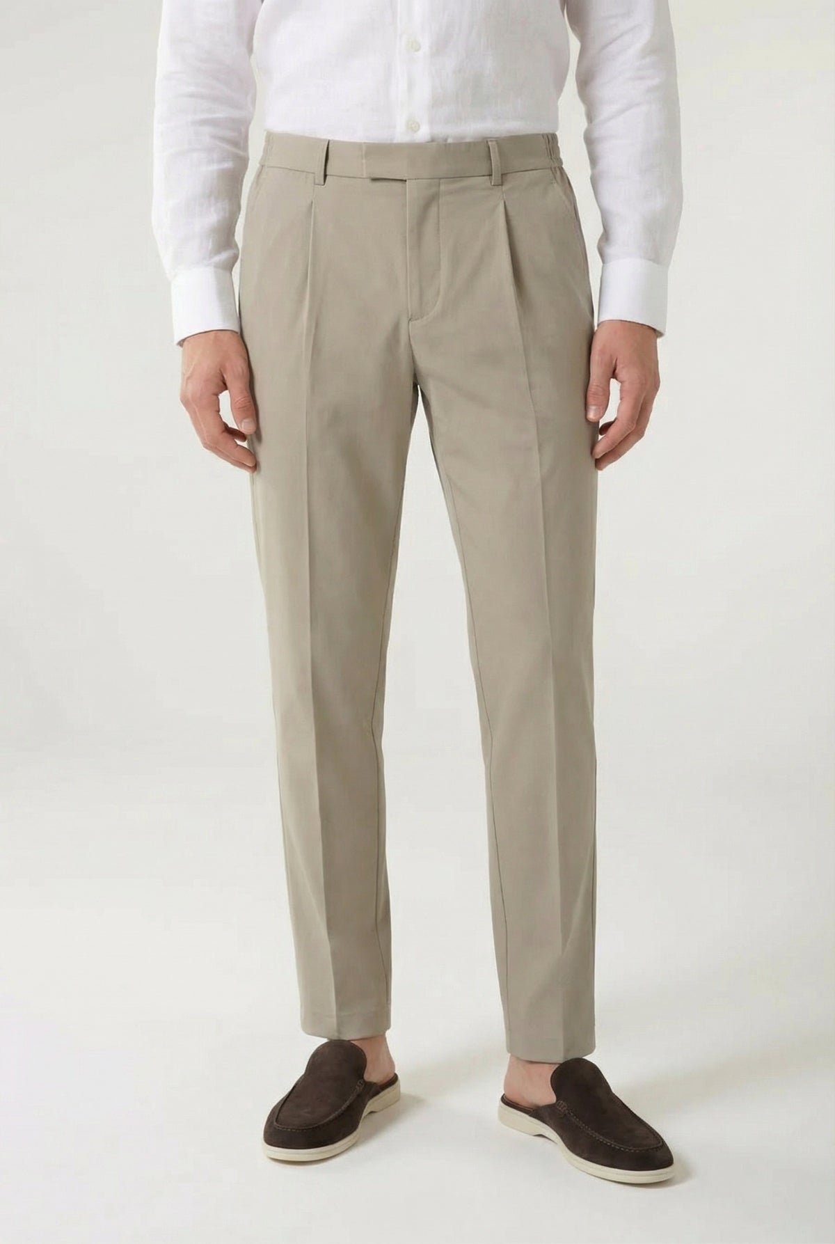 Portofino Classic Trouser Khaki