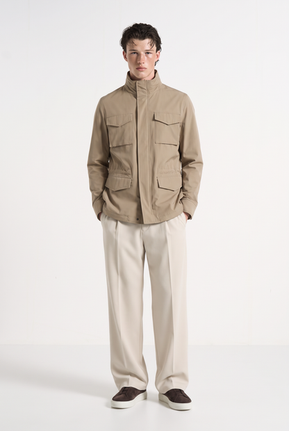 Portofino Wide Leg Trouser Ivory
