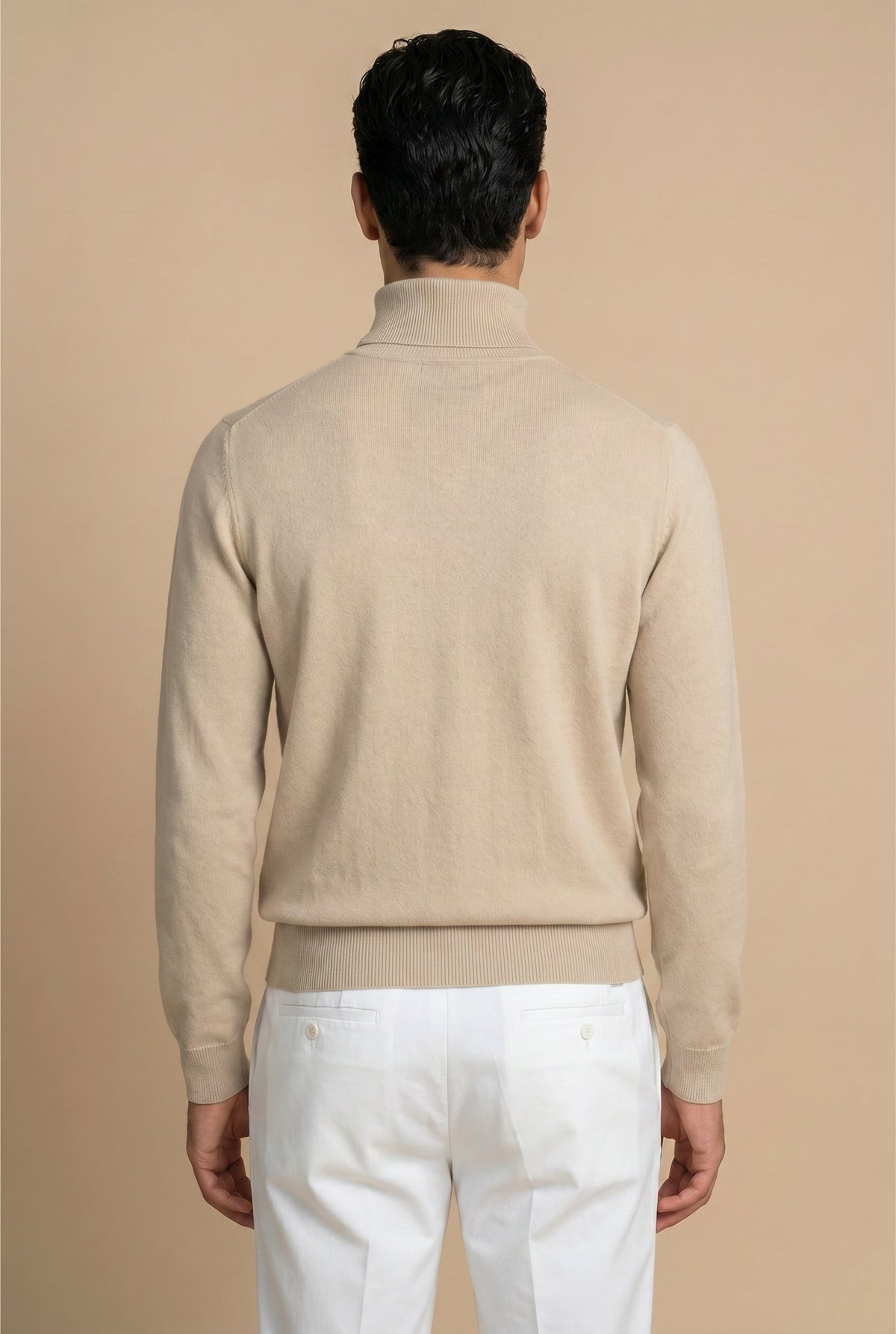 Amalfi Extrafine Rollneck Sand