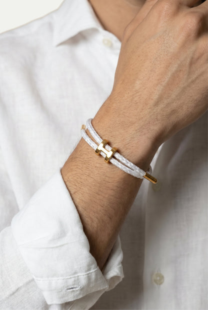 Atelier Outlet Gold Bracelet White/Gold