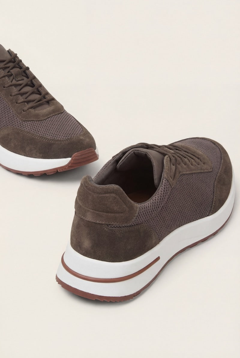 Portofino Trainer Suede Brown
