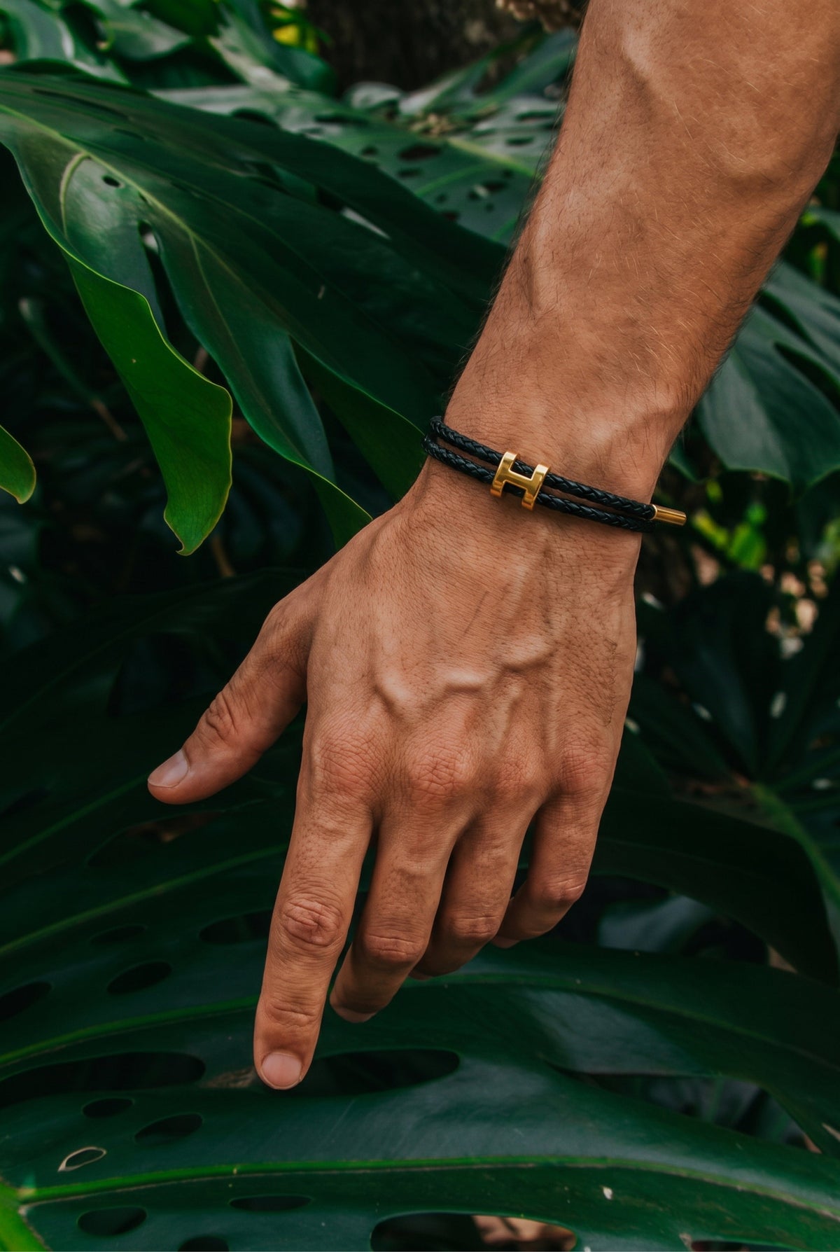 Atelier Outlet Gold Bracelet Black/Gold