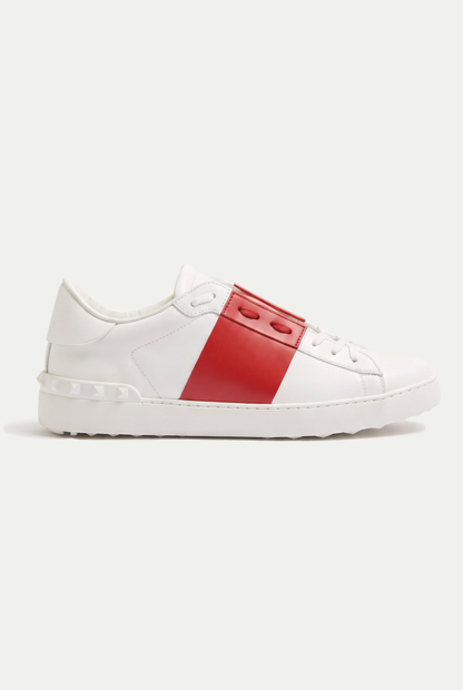 Operator Sneaker White Red