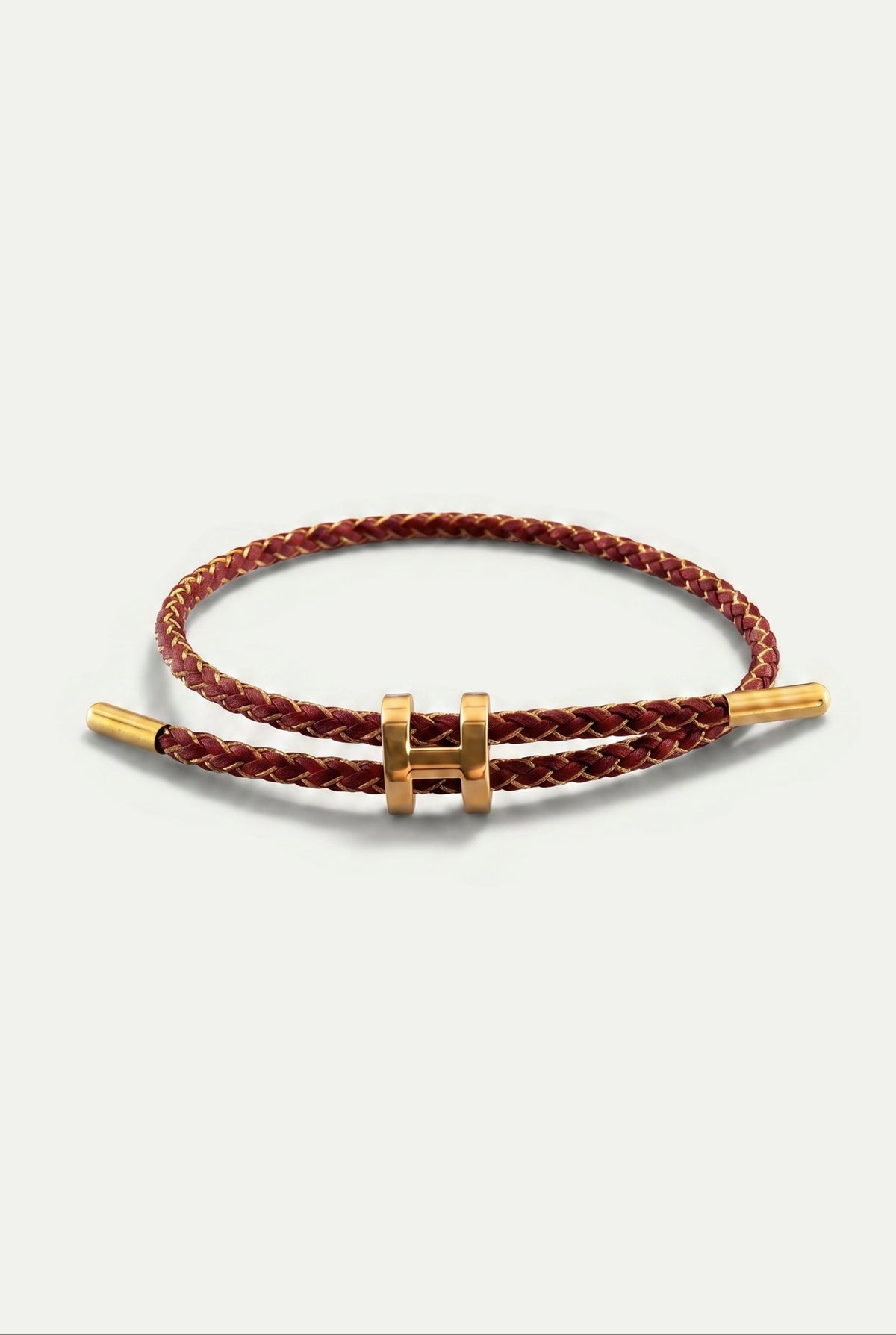 Atelier Outlet Gold Bracelet Burgundy/Gold