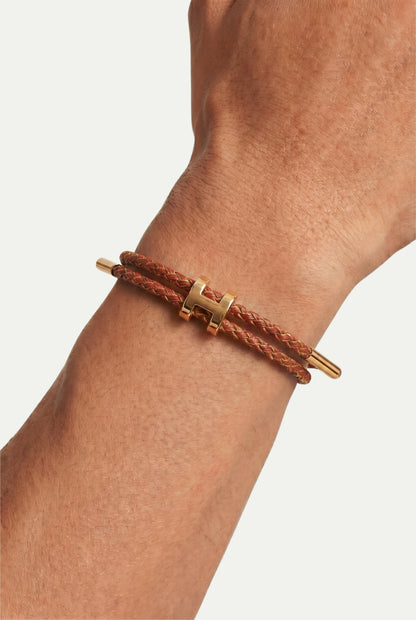 Atelier Outlet Gold Bracelet Burgundy/Gold