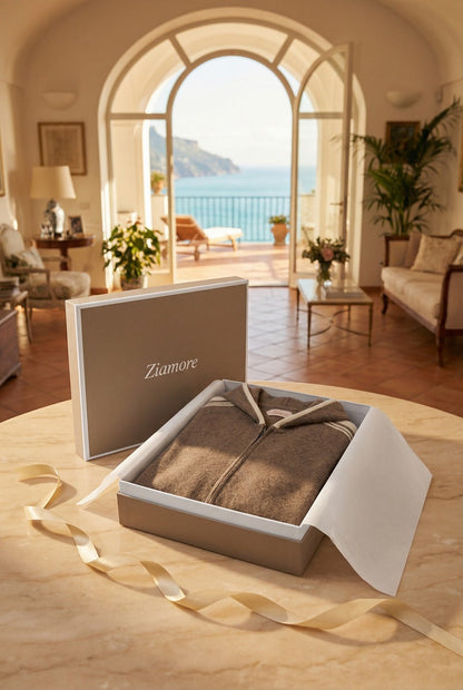 Capri Cashmere Set Taupe