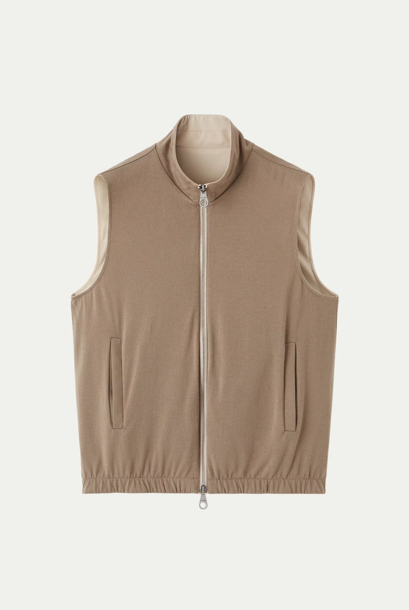 Reversible Bodywarmer Beige