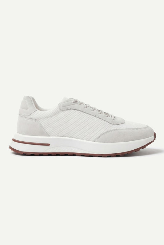 Portofino Trainer Suede White