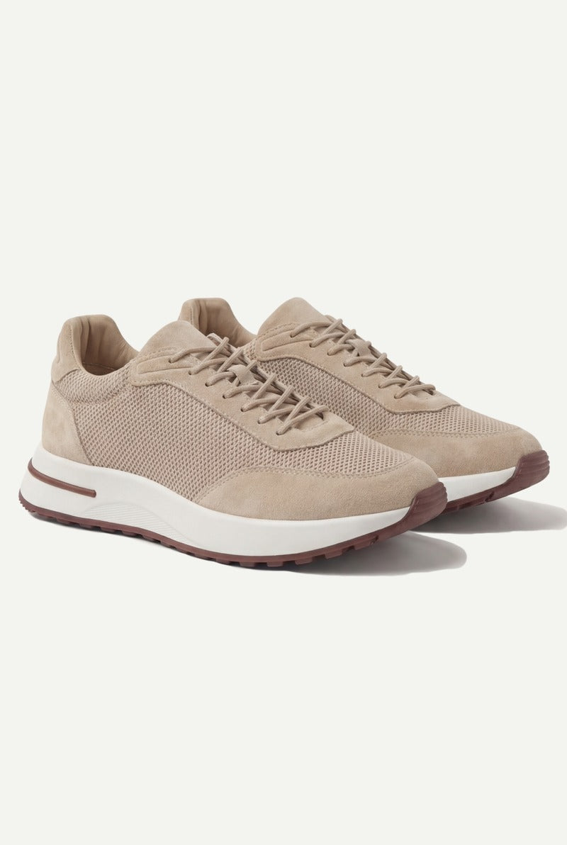 Portofino Trainer Suede Beige