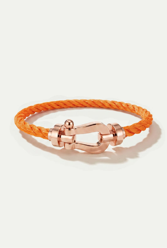 Atelier Outlet Yacht Bracelet Orange/Rose Gold
