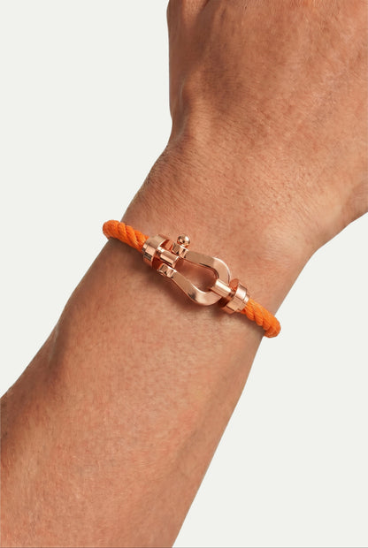 Atelier Outlet Yacht Bracelet Orange/Rose Gold