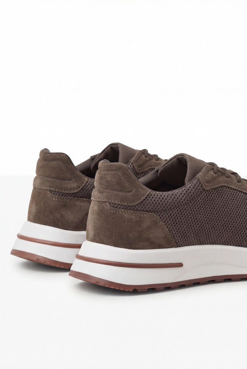 Portofino Trainer Suede Brown
