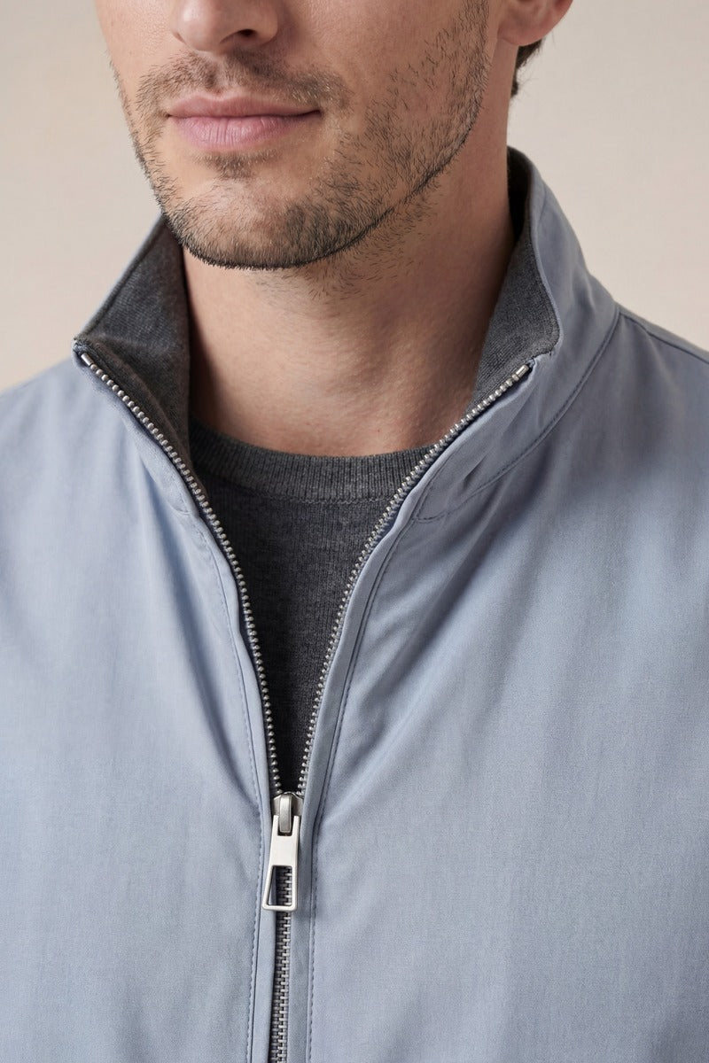 Reversible Bodywarmer Baby Blue