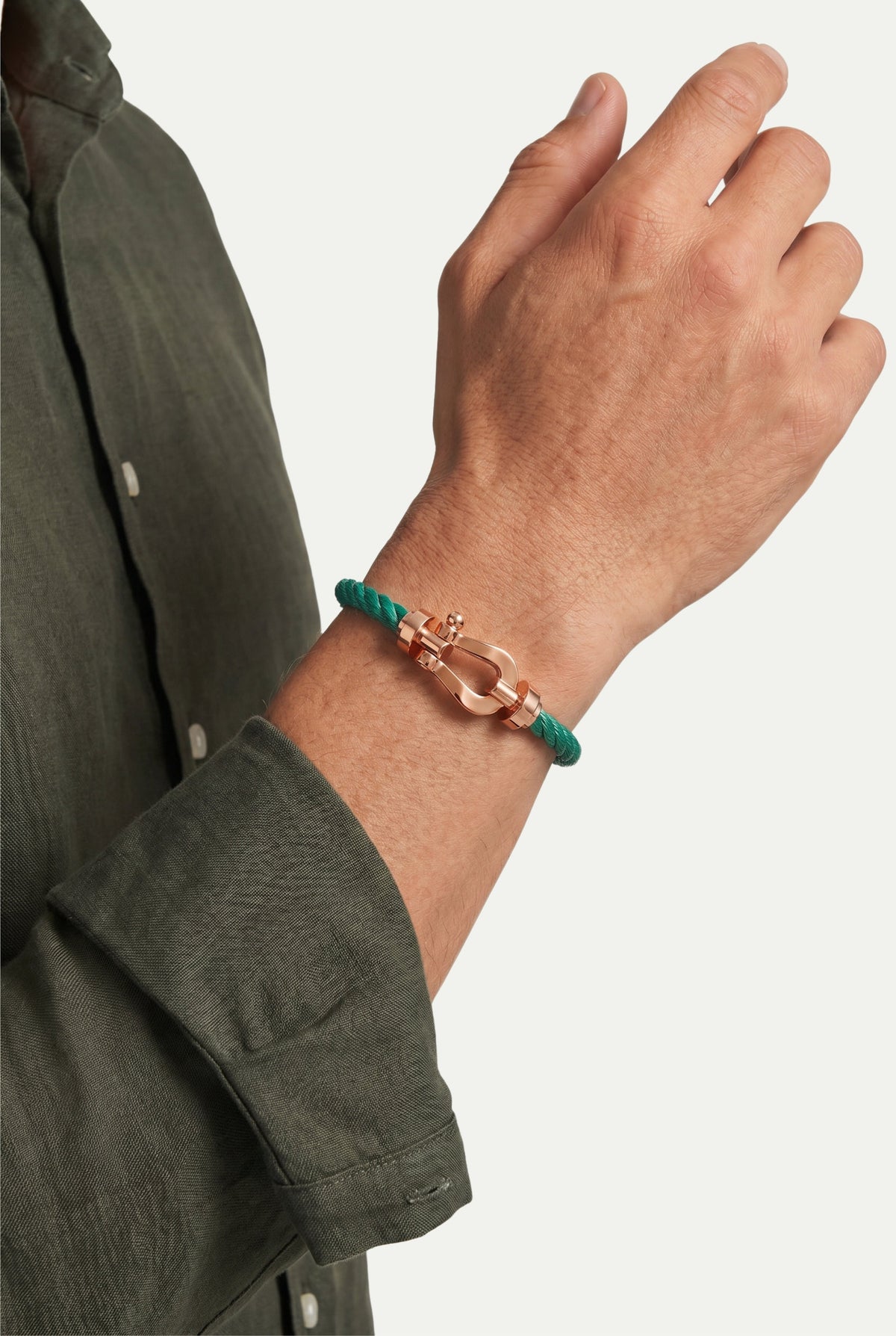 Atelier Outlet Yacht Bracelet Green/Rose Gold