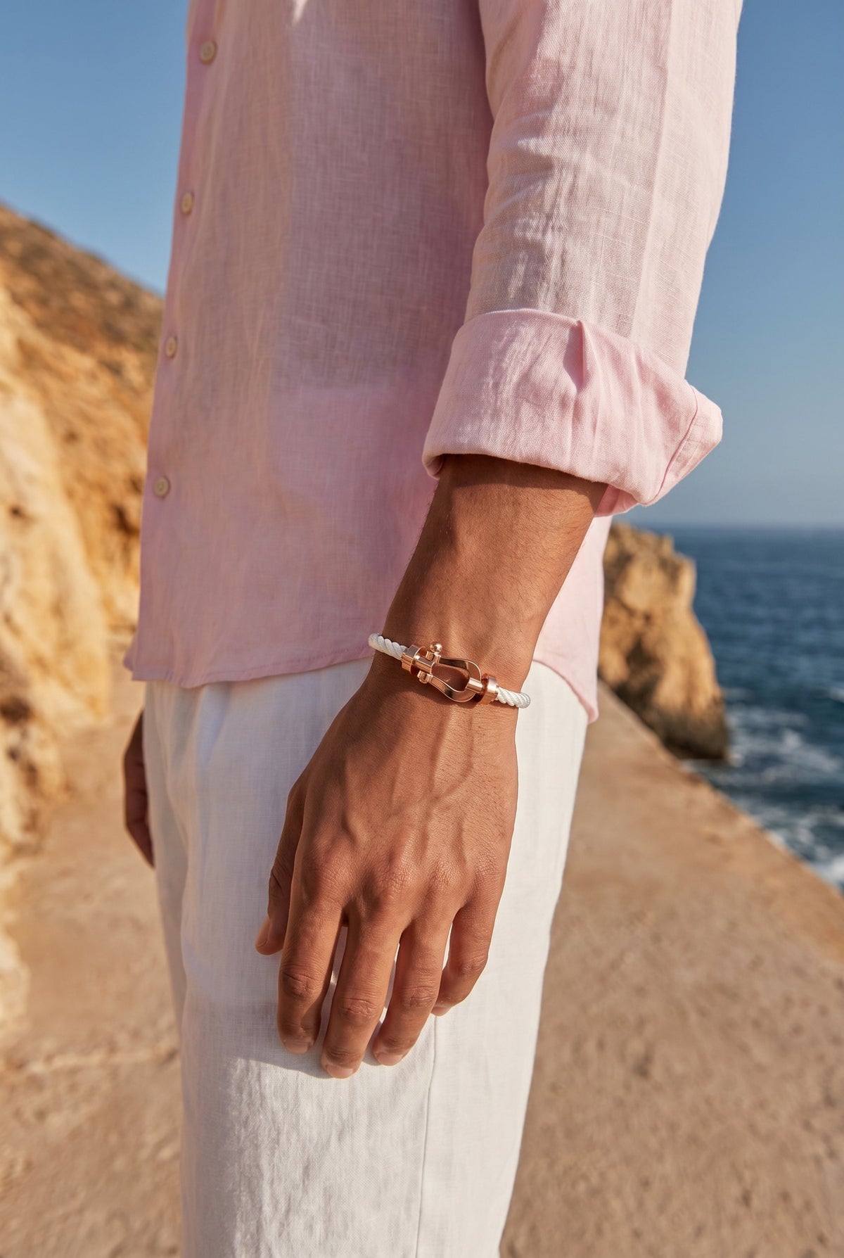 Atelier Outlet Yacht Bracelet White/Rose Gold