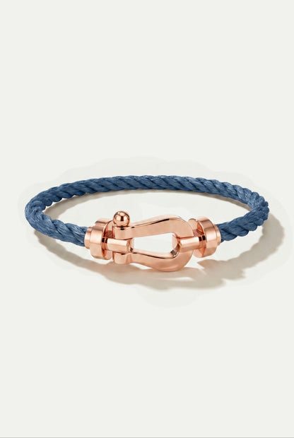 Atelier Outlet Yacht Bracelet Navy/Rose Gold