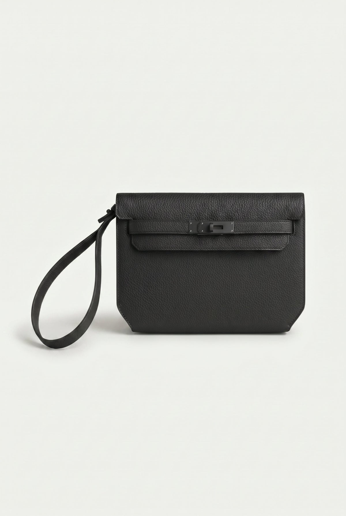 Atelier Outlet Leather Pouch Black