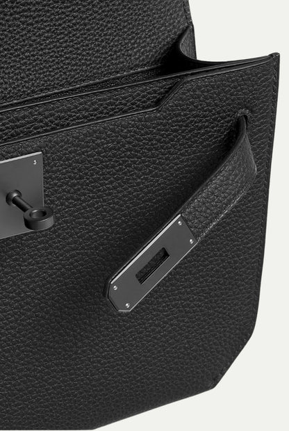 Atelier Outlet Leather Pouch Black