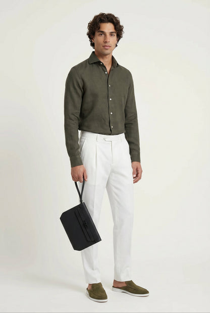 Atelier Outlet Leather Pouch Black