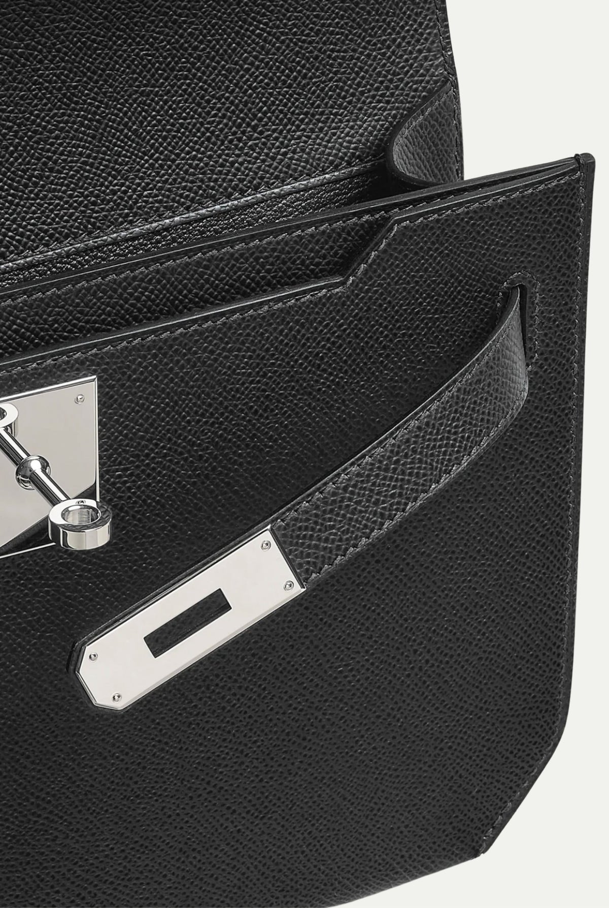 Atelier Outlet Leather Pouch Graphite