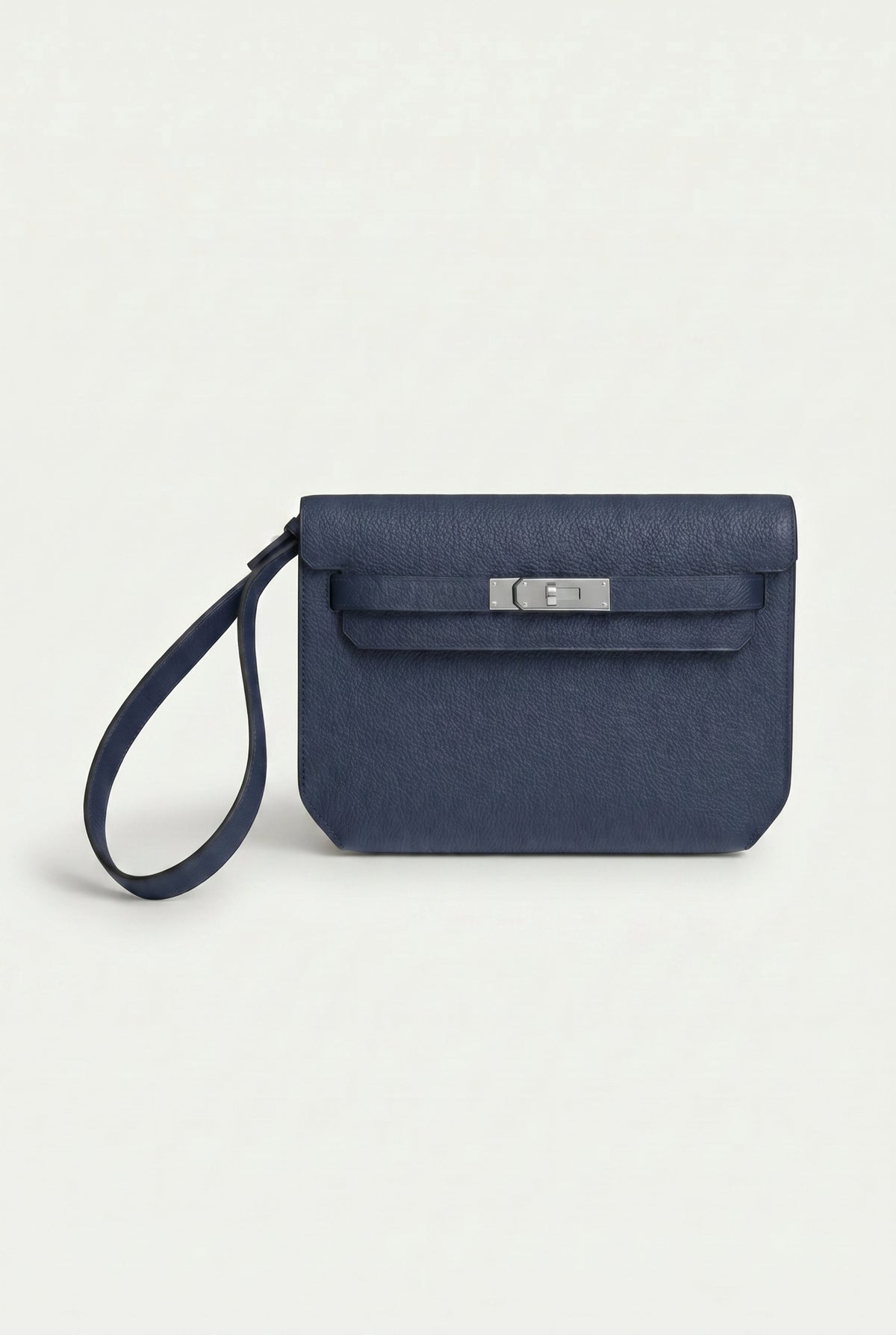 Atelier Outlet Leather Pouch Navy