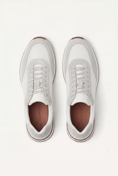 Portofino Trainer Suede White