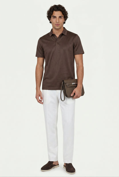 Atelier Outlet Leather Pouch Khaki
