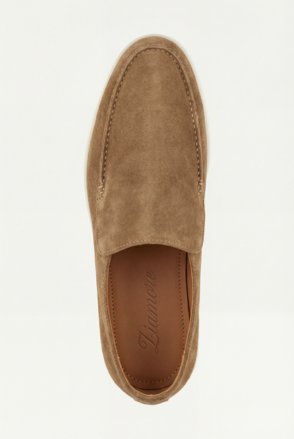 Amalfi Suede City Loafer Desert