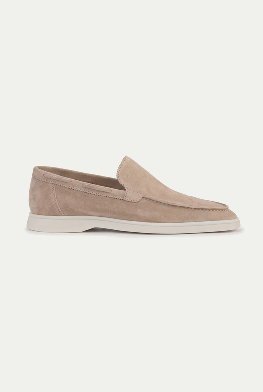 Amalfi Classic Suede Loafer Beige
