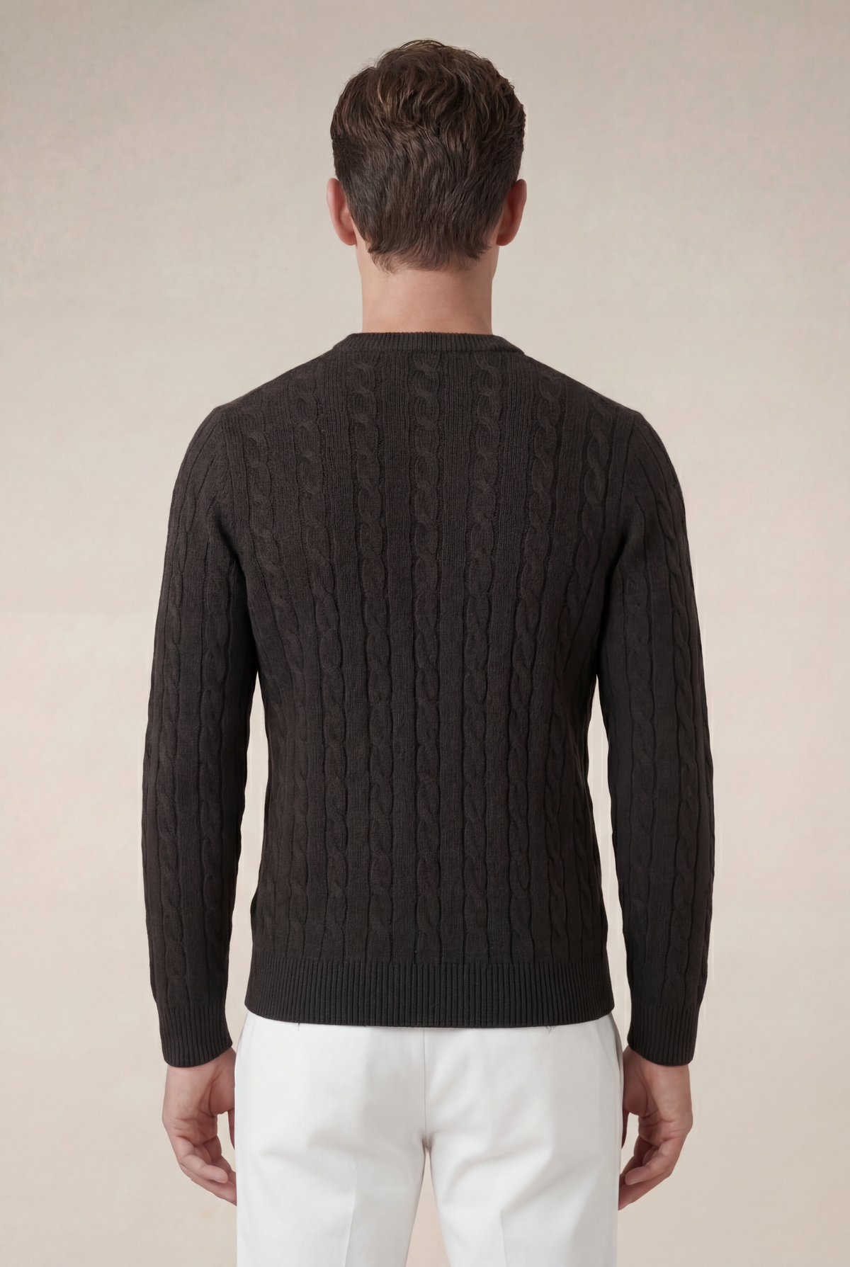 Como Cashmere Crewneck Black