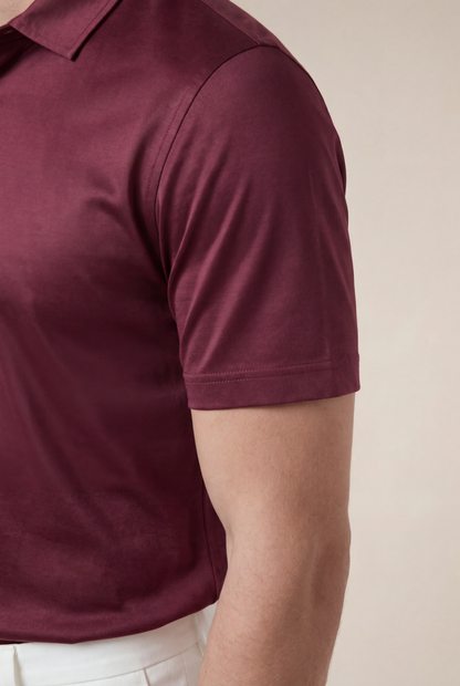 Portofino Polo Burgundy
