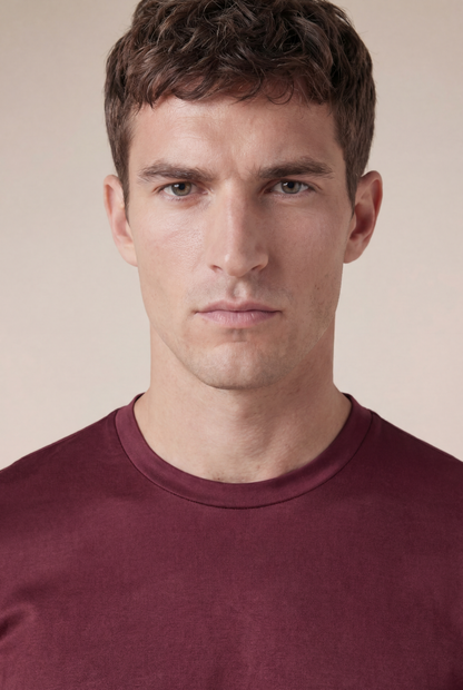 Portofino Tee Burgundy