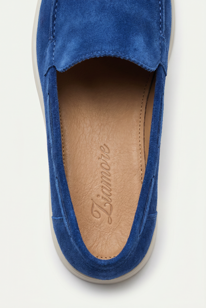 Amalfi Classic Suède Loafer Royal Blue
