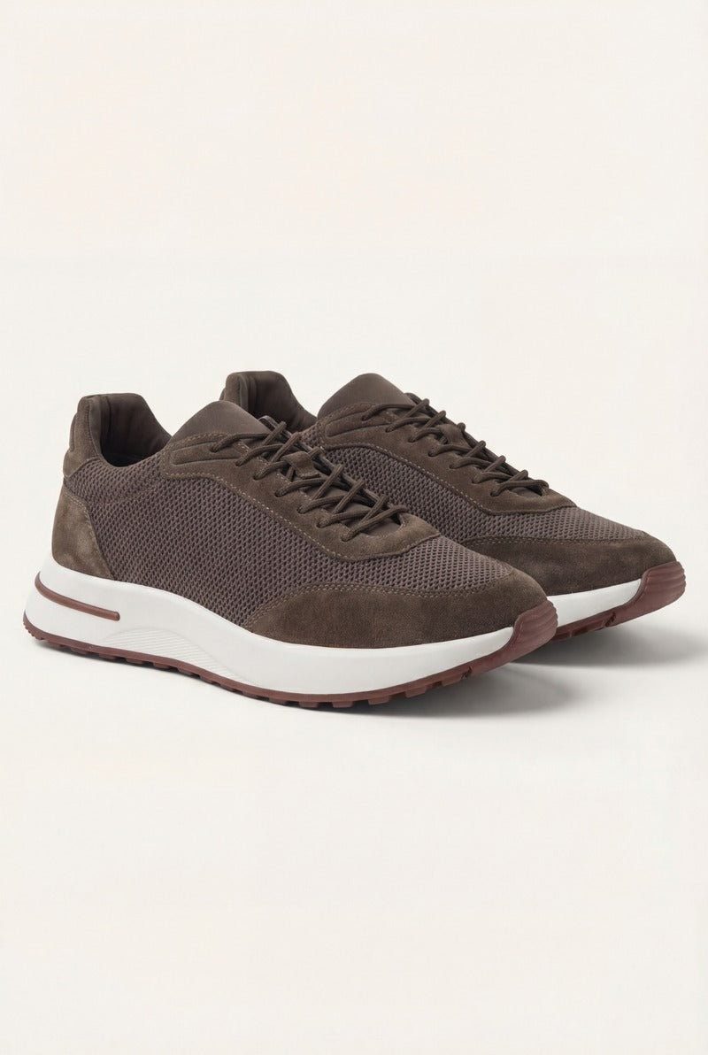 Portofino Trainer Suede Brown