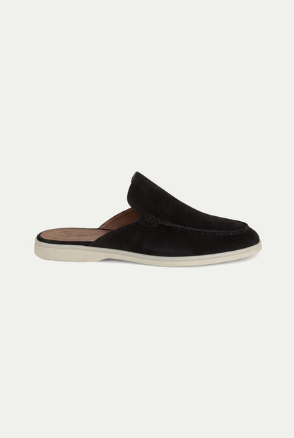 Yacht Suède Mule Black