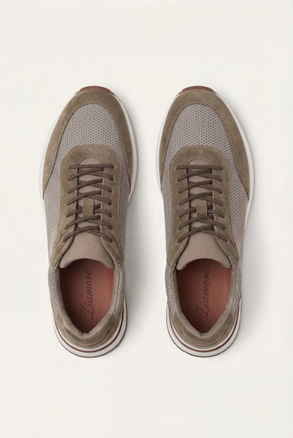 Portofino Trainer Suede Taupe