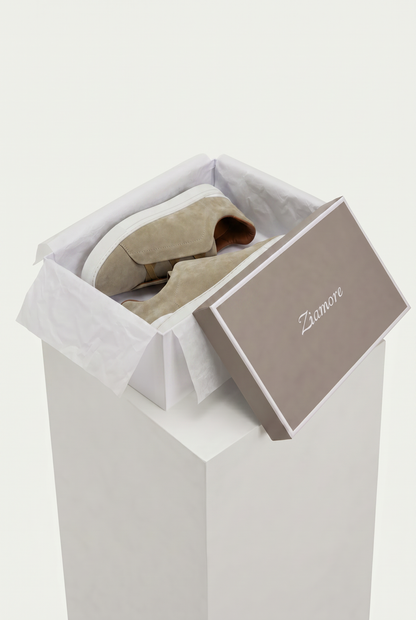 Monaco Suede Sneaker Saga Olive