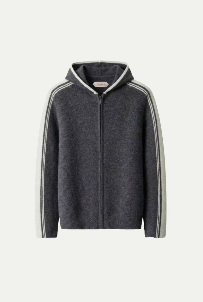Capri Cashmere Set Dark Grey