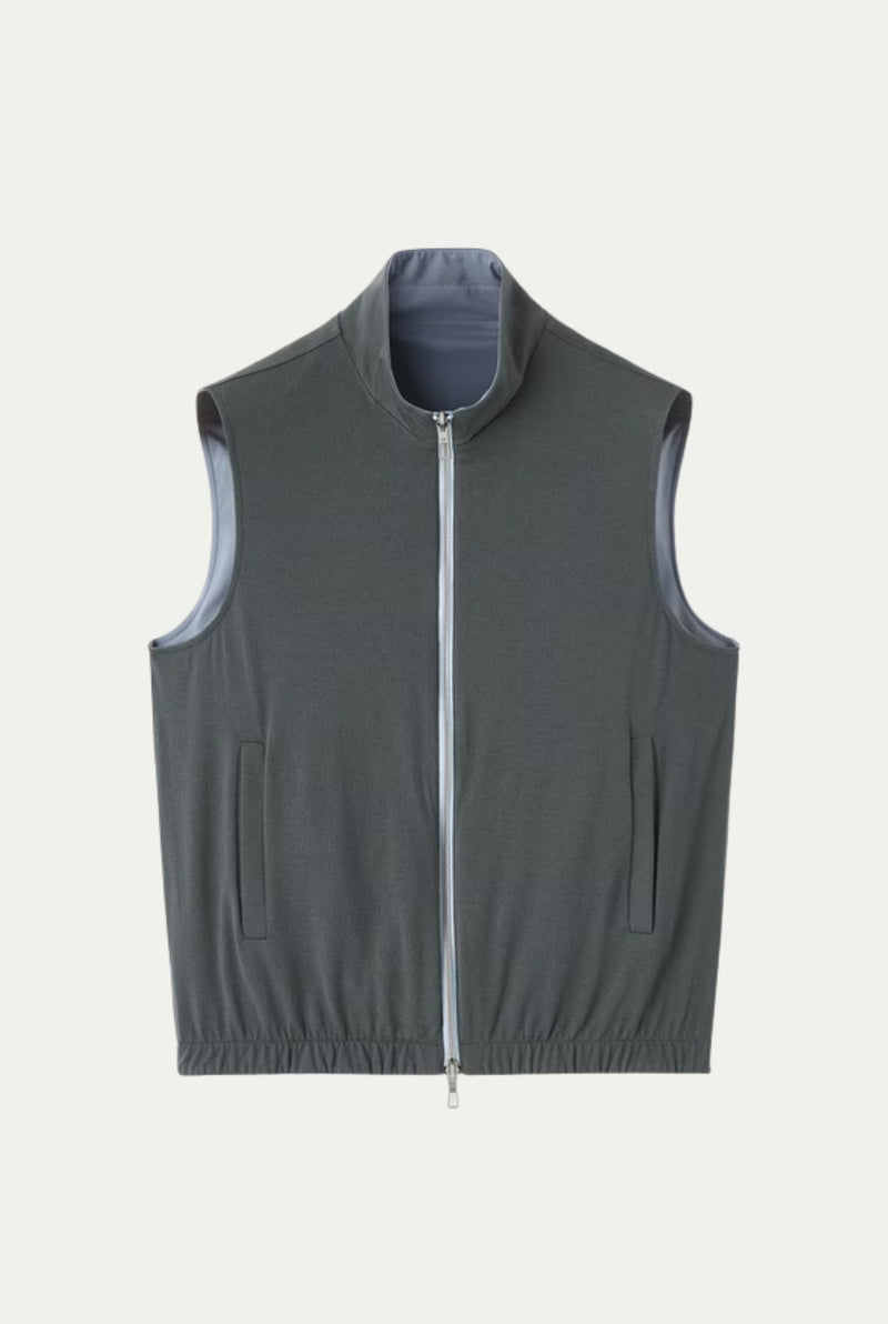Reversible Bodywarmer Baby Blue