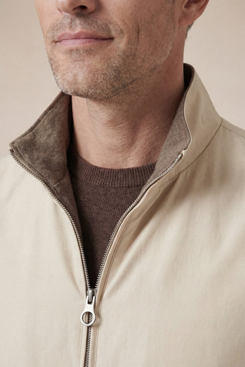 Reversible Bodywarmer Beige