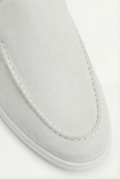 Yacht Suède Mule White