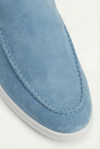 Yacht Suède Mule Light Blue