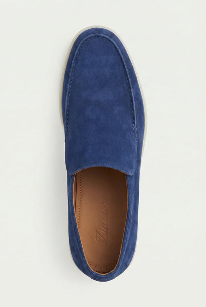 Amalfi Suède City Loafer Royal Blue