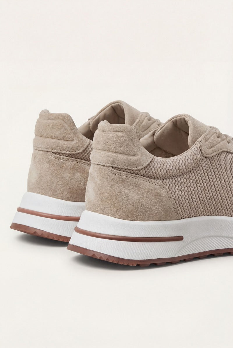 Portofino Trainer Suede Beige