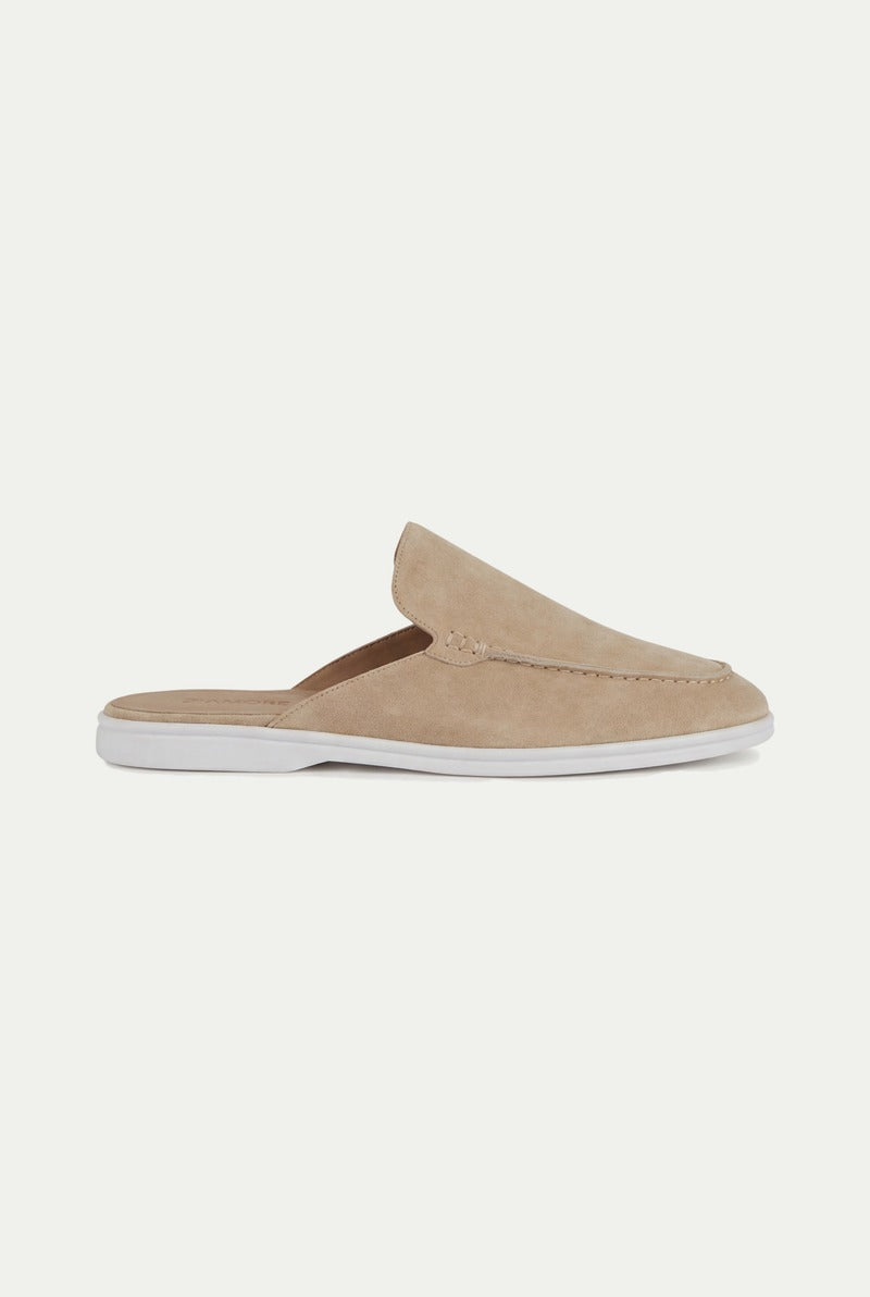 Yacht Suède Mule Beige
